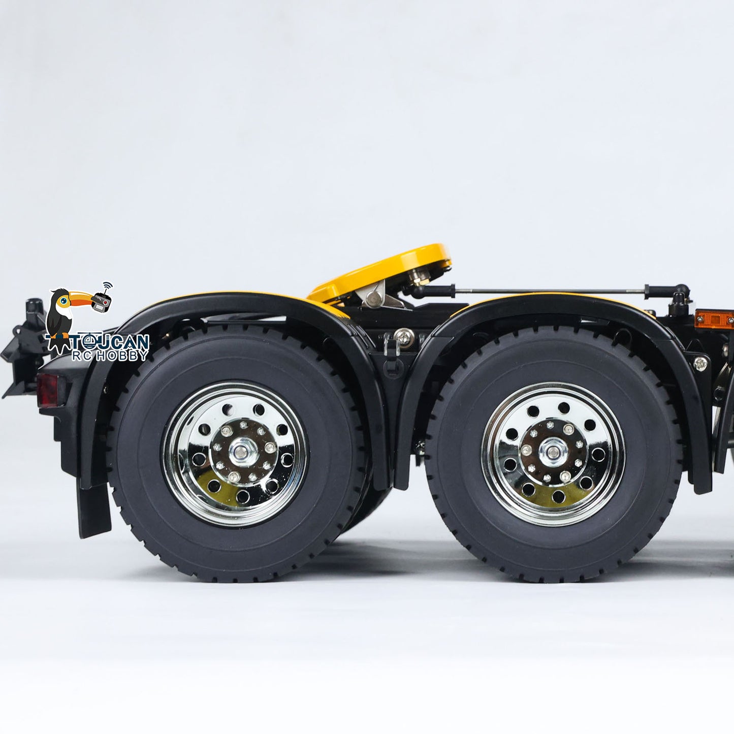 Full functional remote control RC tractor built in smoke generator complete motor esc servo lighting sound kit