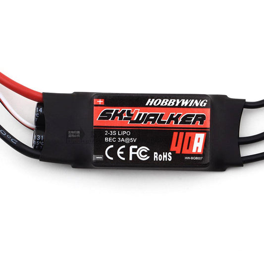 Hobbywing Skywalker Brushless ESC Electronic Speed Control 40A 30A 20A 5V Electronic Fittings Model DIY Spare Parts Accessories
