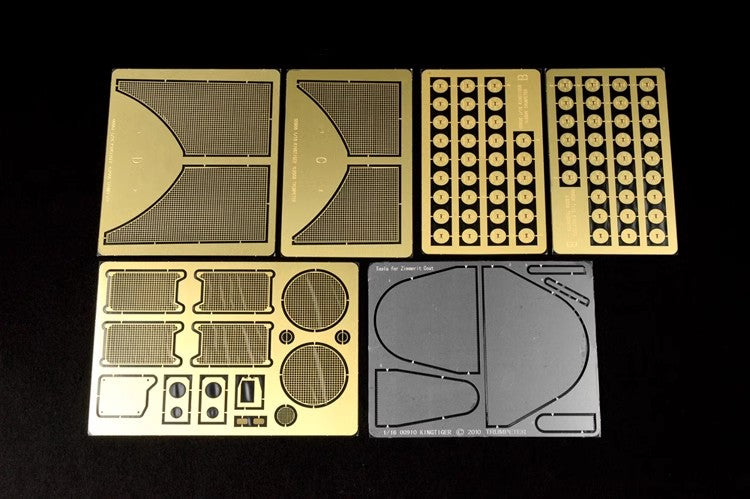 US STOCK Trumpeter 00910 1/16 German King Tiger Henschel Turret Tank Model Armored Car