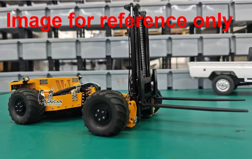 Deposit New Product Pre-order 1/14 RC Hydraulic Forklift Remote Control Metal Construction Vehicle for LESU 40 Feet Metal Container Trailer X14 Radio System Metal Toolbox