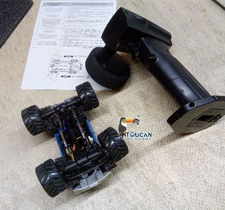 Free Shipping Second Hand US Stock JABAILE 3602 1/36 4WD 2.4G Radio Controlled Off Road Vehicles Mini Crawler Car Battery Lights RTR RC Toys Model Children Gift