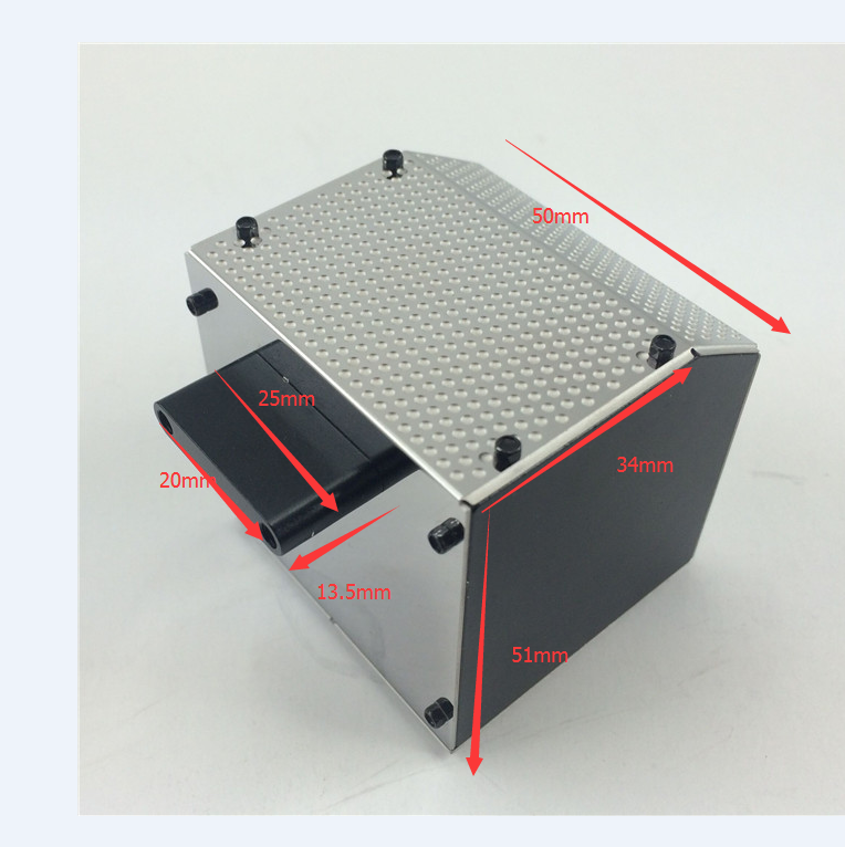 TOUCAN Spare Metal Tool Box Exhaust Tank Chassis Rail for RC 1/14 Tractor Truck Cars Parts Model