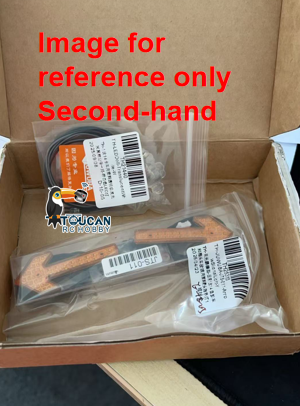 Free Shipping Second Hand UK STOCK Plastic Doll LED Light/Arrow Signal Light LED Lamp for 1/14 DIY RC Tractor Truck
