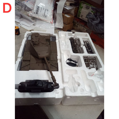 US Stock Second-hand Used Henglong 1/16 Scale TK7.0 Customized Professional Edition Walker Bulldog RTR RC Tank 3839 Metal Tracks Wheels