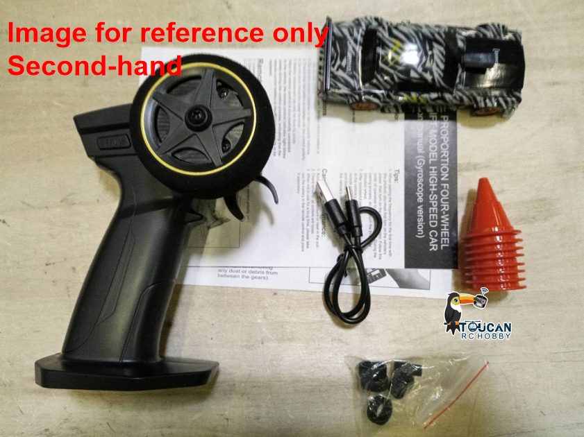 Fast Free Shipping Second Hand for EU 1/43 Scale RC Drift Race Car Gyro 4WD Ready to Go Mini Car Toy High Speed Model