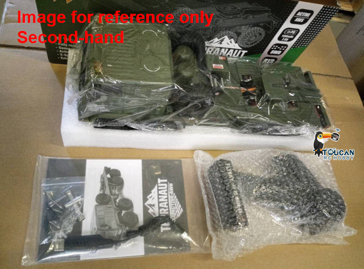 Fast Free Shipping Second Hand EU Stock 1/18 Remote Control Military Truck 8X8 All Wheel Steering Electric RC Off Road Vehicle Model 2Speed Gearbox RTR Metal Chassis