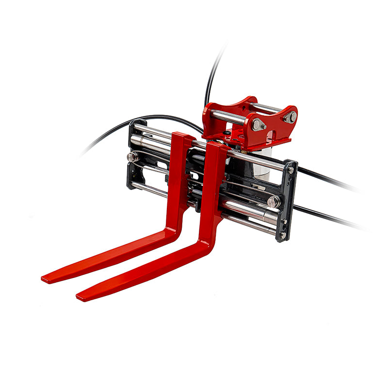 270 Degrees Rotatable Metal Hydraulic Fork for LESU 1/14 RC Hydraulic Excavator LR960 ZX490 LR945 SK500 ET30H ET26L ET36L AC360 Digger