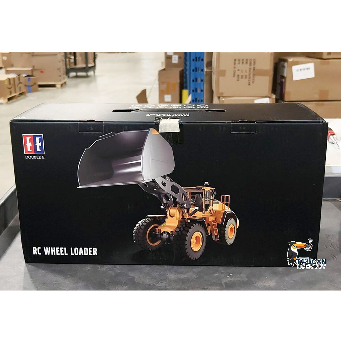 Free Shipping Second Hand CA Stock L260H Loader 1/16 Double Eagle E592 RC Loader Remote Control Car Light Sound