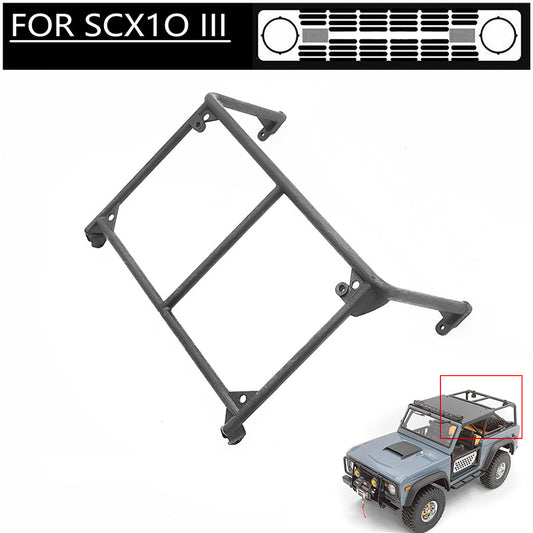 US STOCK DIY Rolling Rack Accessory for 1:10 Scale RC Rock Crawler Racing Cars Remote Control Off-road Vehicle Parts