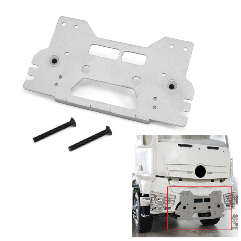 LESU Metal Electric Decorative Capstan Winch Winch Bracket Coupler for Remote Control Foxy Crane Rock Crawler Lorry Tractor Truck