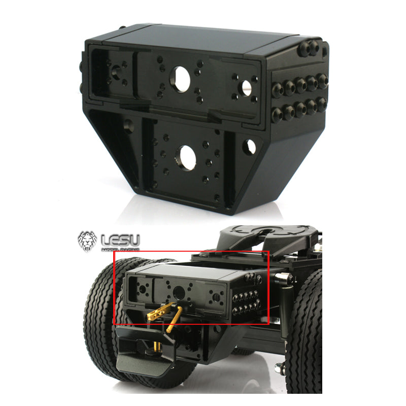 LESU Metal Rear Transom for 1/14 Radio Controlled TAMIYA Construction Truck Tractor Radio Controlled Dumper Trailer DIY Hobby Model Spare Parts