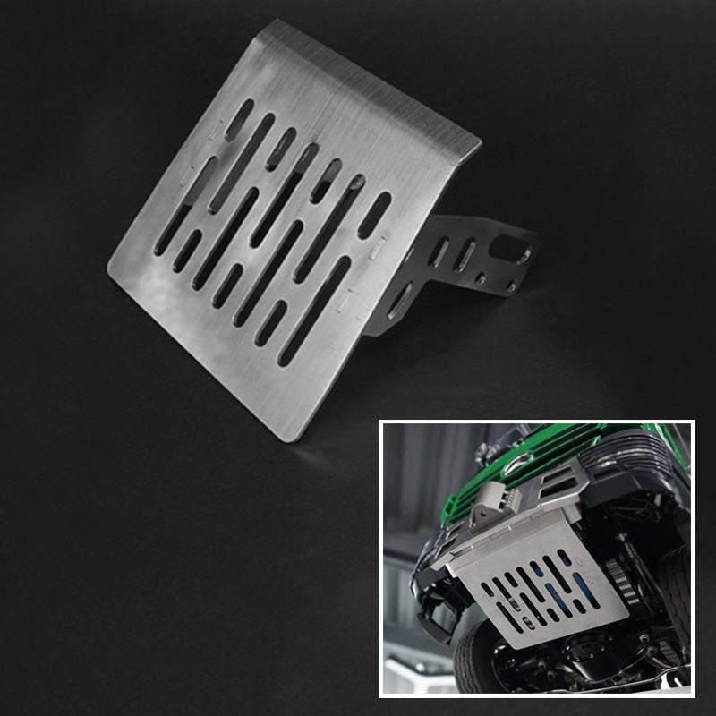 LESU 1/14 Scale RC Metal Guard Cover for Chassis Cab on Tractor Truck Radio Controlled Truck 3348 3363 DIY Spare Parts Hobby Model