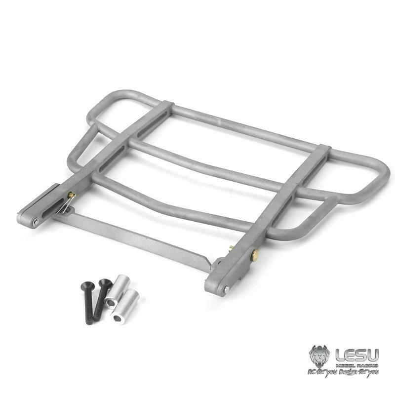 LESU 1/14 Metal Parts Front Bumper DIY for TAMIYA Highline 3363 1851 Radio Controlled Tractor DIY Truck Optional Versions