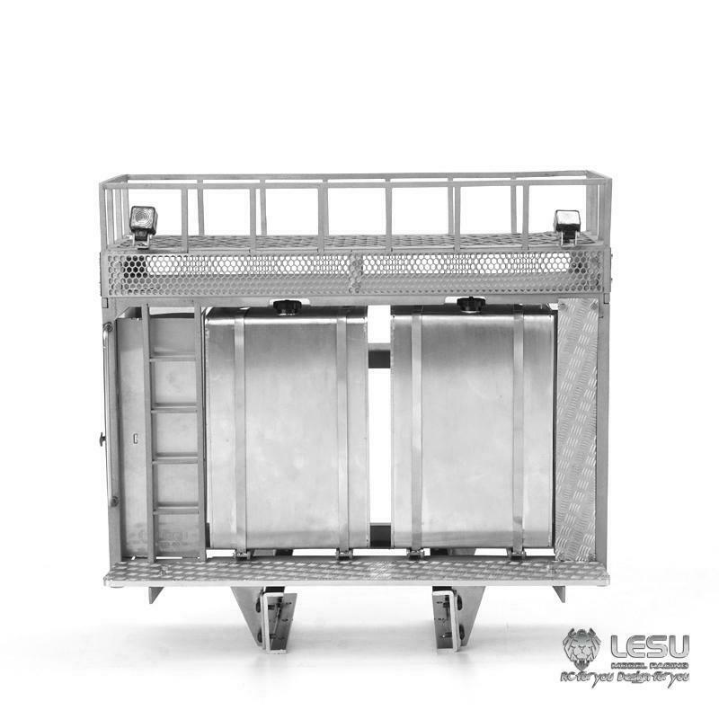 LESU Metal Equipment Rack for 1/14 Scale DIY TAMIIYA RC Tractor Truck Radio Control Model Car Vehicles