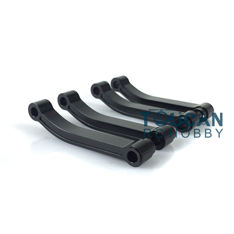 LESU Metal Spare Part Black Link Set for 1/14 TAMIYA Radio Controlled Dual Axle RC Tractor Truck DIY Model