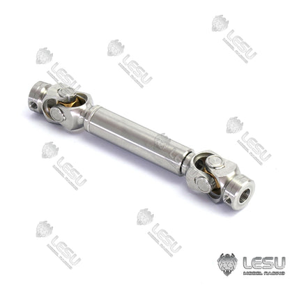 LESU Metal Stainless Steel Drive Shaft 26-116MM 5MM for 1/14 RC Tractor Truck DIY TAMIIYA Dumper Car Replacement Part Model