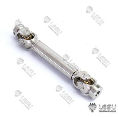 LESU Metal Stainless Steel Drive Shaft 26-116MM 5MM for 1/14 RC Tractor Truck DIY TAMIIYA Dumper Car Replacement Part Model