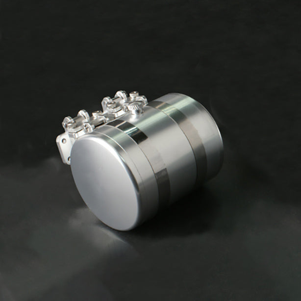 LESU Simulation 110mm 50mm Metal Oil Tank Case Box Round for 1/14 Tamiiya KING Globe Radio Control DIY Tractor Truck