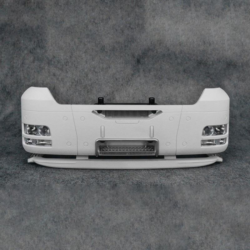 LESU Metal Lower Front Bumper Car Shell Cabin Body Parts for Lesu TGS TAMIIYA TGX 1/14 RC Dumper Tractor Truck DIY Model