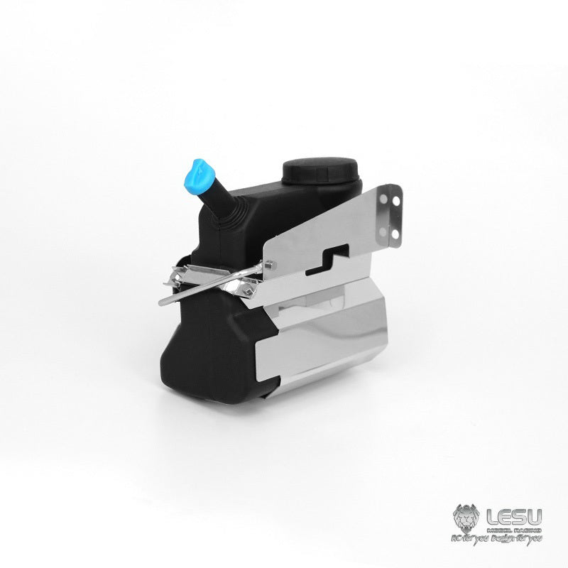1/14 LESU Metal Front Bumper Exhaust Water Tank Air Filter Urea A Cans Suitable for TAMIYA 3363 3348 1851 RC DIY Car