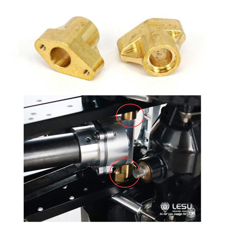 LESU 1/14 Metal Spare Part Screw Lifting Base for RC Dumper Truck Radio Controlled 3348 Model DIY Cars Simulation Models