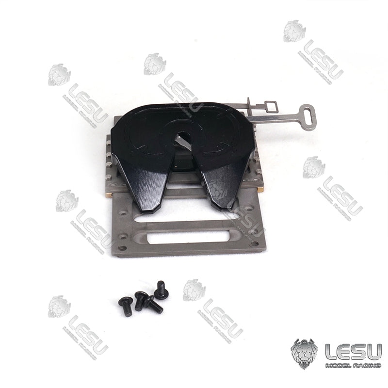 US Stock Metal Movable Fifth Wheel DIY Spare Part for LESU 1/14 TAMIYA RC Construction Vehicle Model Radio Control Tractor Truck Trailer Spare Part DIY