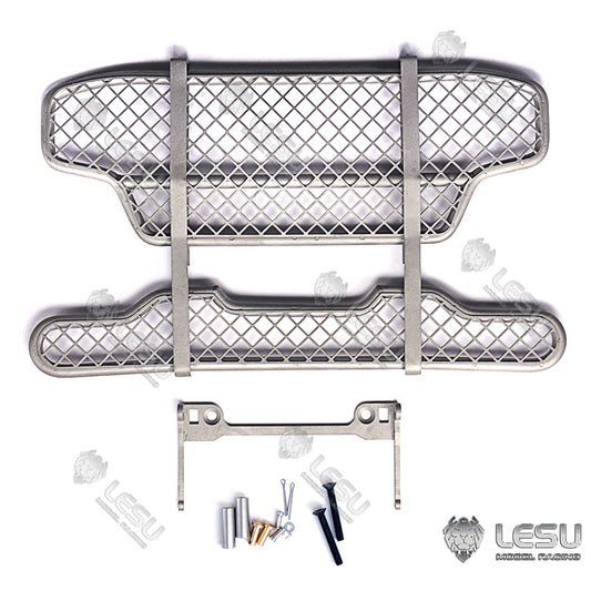 LESU RC Model Parts Metal Front Bumper for 1:14 Scale TAMIIYA VOVLO FH16 RC Tractor Truck Radio Control Vehicles
