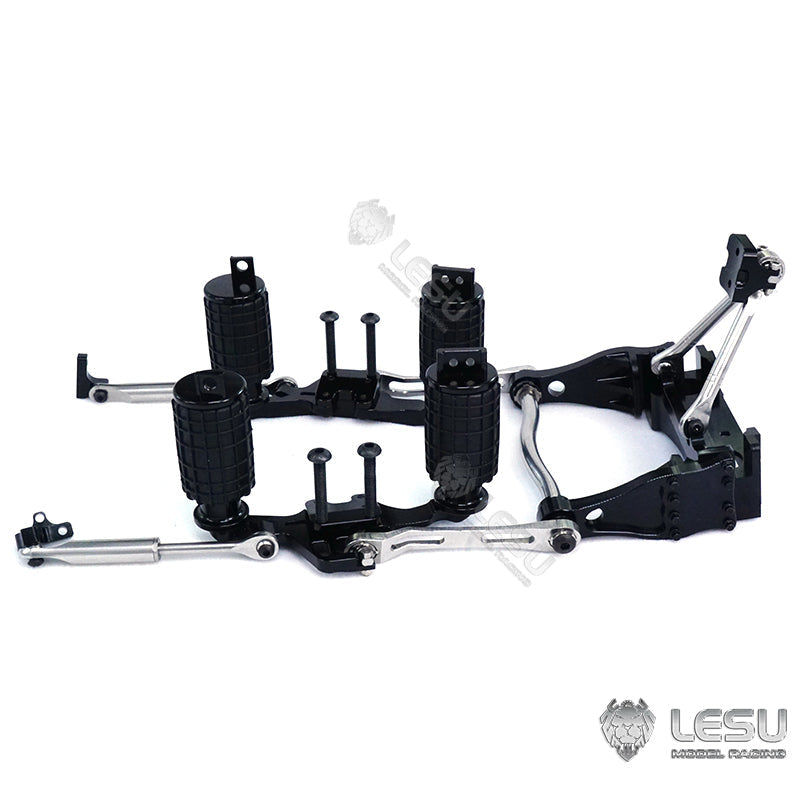 Metal Air Bag Suspension of Front Rear Axle for 1/14 RC Tractor Radio Control Truck DIY Hobby Model Construction Vehicles