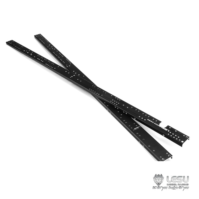 Metal Chassis Rail CNC for 1/14 LESU 8*8 Hydraulic RC Dumpe Radio Control Truck DIY Tipper Emulated Model Toy Car Gift