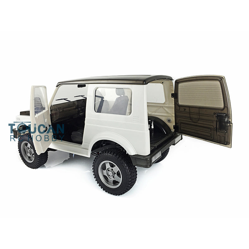Capo 1/6 Crawler RC SIXER1 Assembeld Car Metal Chassis Plastic Cabin Car Shell ESC Motor Servo LED Light Radio System