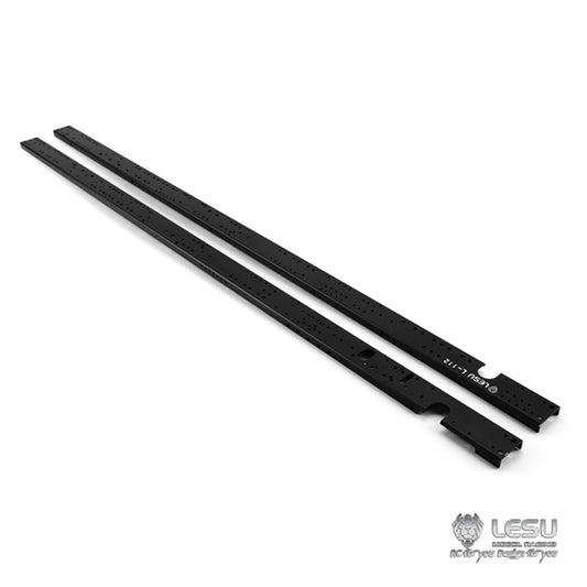 Metal Spare Part Side Chassis Rail for 1/14 LESU Radio Controlled TGS 8X8 Front Cylinder Dumper RC Truck DIY Car Model