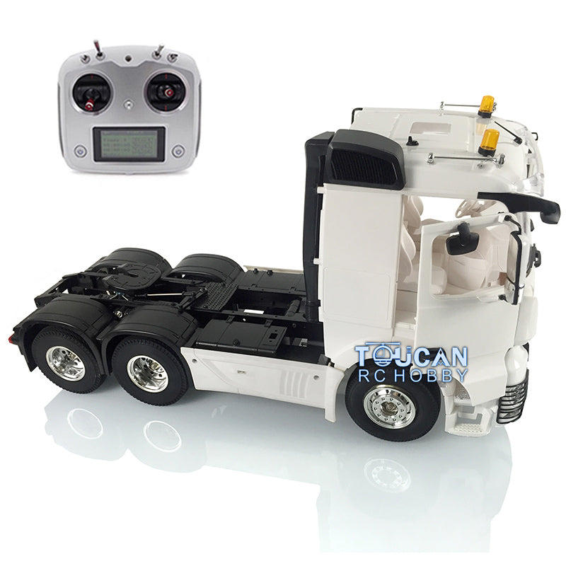 Toucan Hobby 1/14 6*4 Unpaited 3Axles RC Tractor Radio Controlled Truck KIT 35T Motor DIY Hobby Model Car Motor KIT