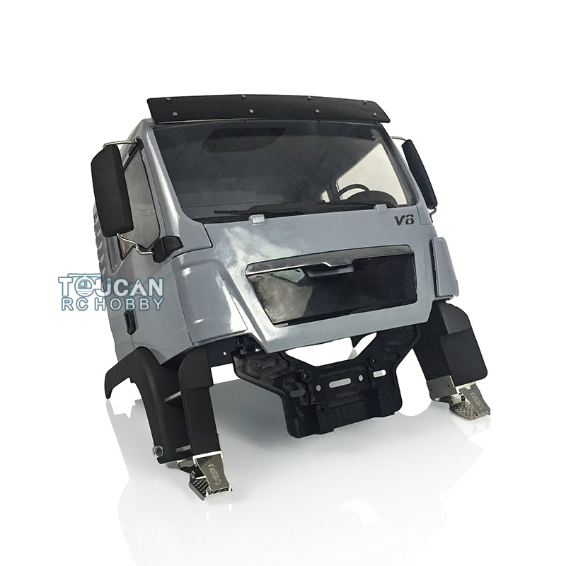 LESU ABS Plastic 1/14 RC Cabin Set TGS Car Shell KIT for Tamiya Dump Truck Upgrade Parts Refitting Accessory Outdoor Vehicle