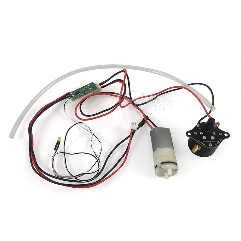 US Stock Open Fire Smoke Flash Unit Upgraded Parts for Henglong 1/16 Scale Main Board RC Tank DIY Vehicle Models