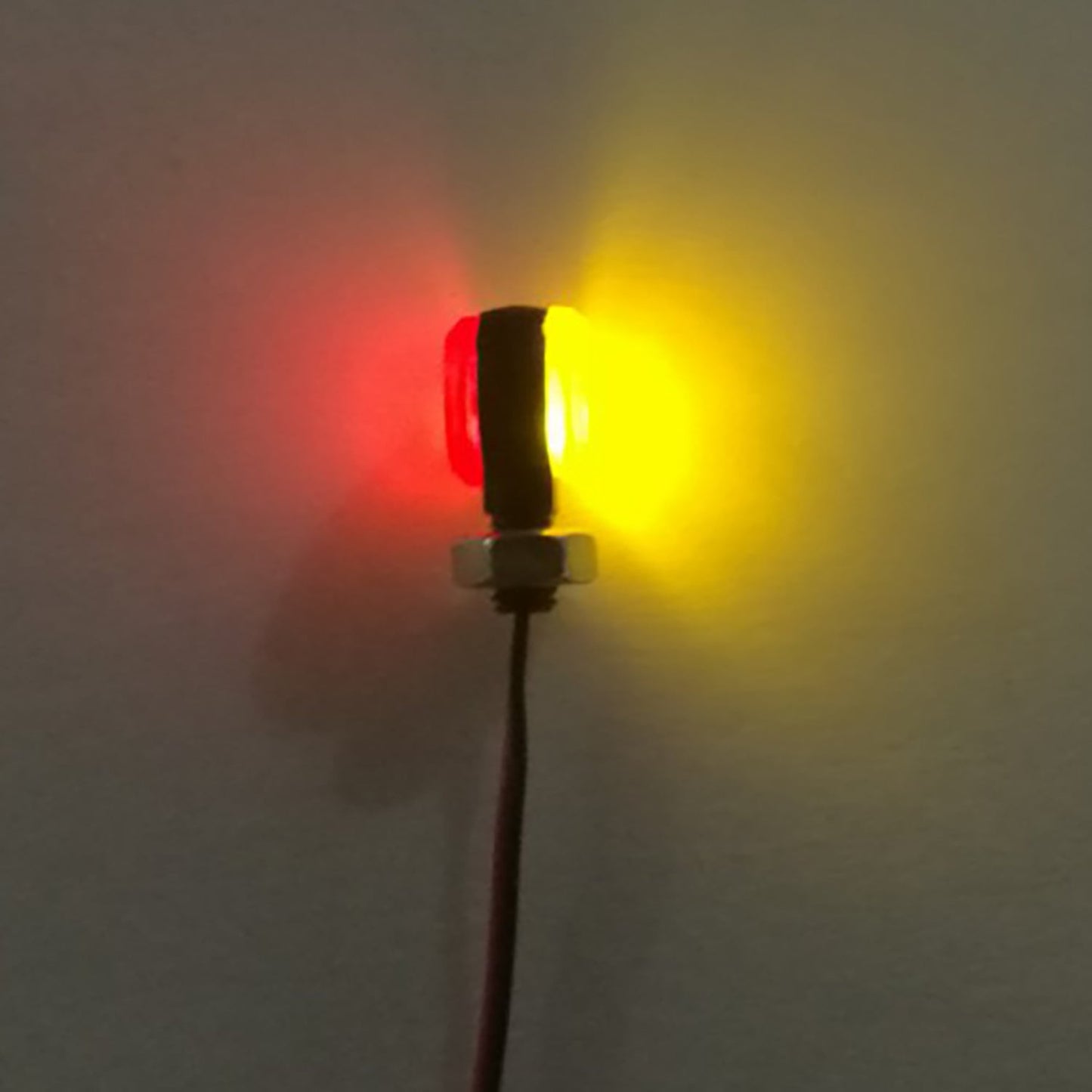 Side Skirts Light Left Right Position LED Marker Lamp for 1/14 RC Tractor Truck Dump Cars Radio Controlled Simulation Model Spare Parts