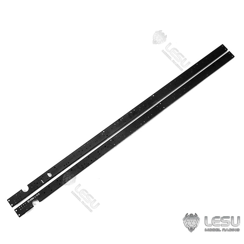 Metal Spare Part Air Suspension Chassis Rail Set for LESU 1/14 Radio Controlled Tractor Truck RC Dumper Car 6*6 6*4 Spare Parts DIY