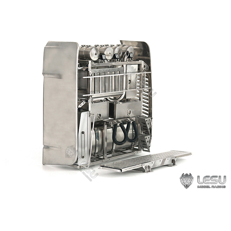 LESU Metal Heavy Toolbox Equipment Rack for 1/14 Tamiiya RC Model Remote Control Tractor Truck Car