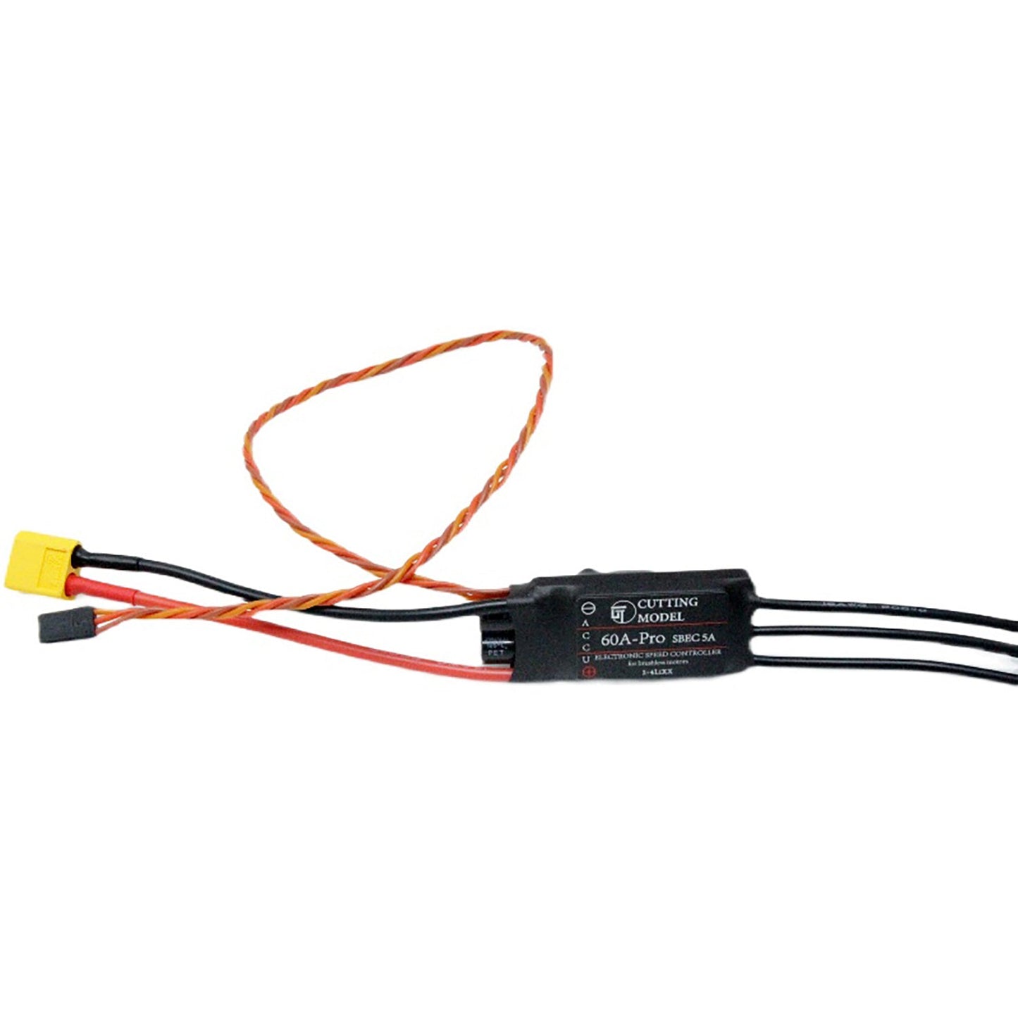 35A 60A Bidirectional Brushless ESC Suitable for 1/12 1/14 Radio Control Hydraulic Excavator RC Loader Truck Construction Car Part