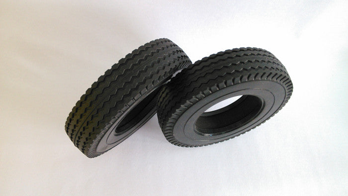 1/14 Narrow Tyre Tires Metal Front Wheel Hub for Radio Control Dumper RC Tractor Truck Model DIY Cars
