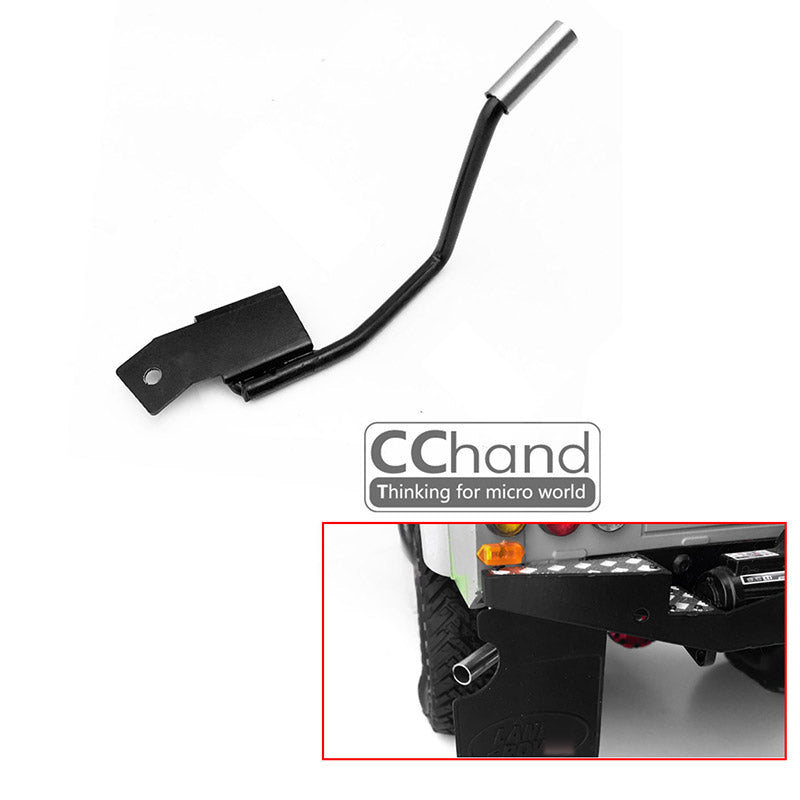 CC Hand RC Metal Exhaust Pipe Accessories for 1/10 Scale G2 D90 RC Off-road Rock Crawler Car DIY