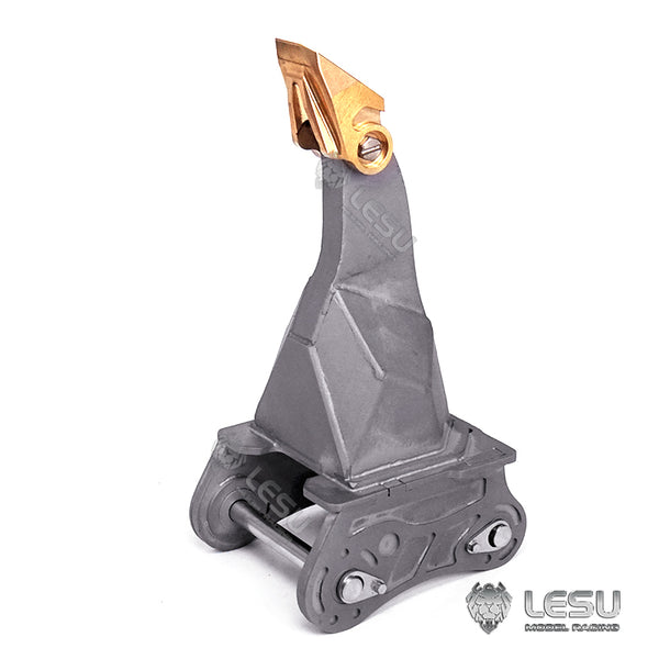 TOUCAN RC HOBBY Metal Heavy Ripper fork Bucket Trailer Quick Detachable Fixed Mount Protective Fences for LESU 1/14 C374 RC Hydraulic Excavator