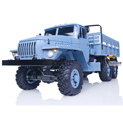 CROSSRC 1/12 6X6 Remote Control Military Truck UC6 RTR 6WD RC Off-road Car Emulated Model ESC Motor Light Sound System