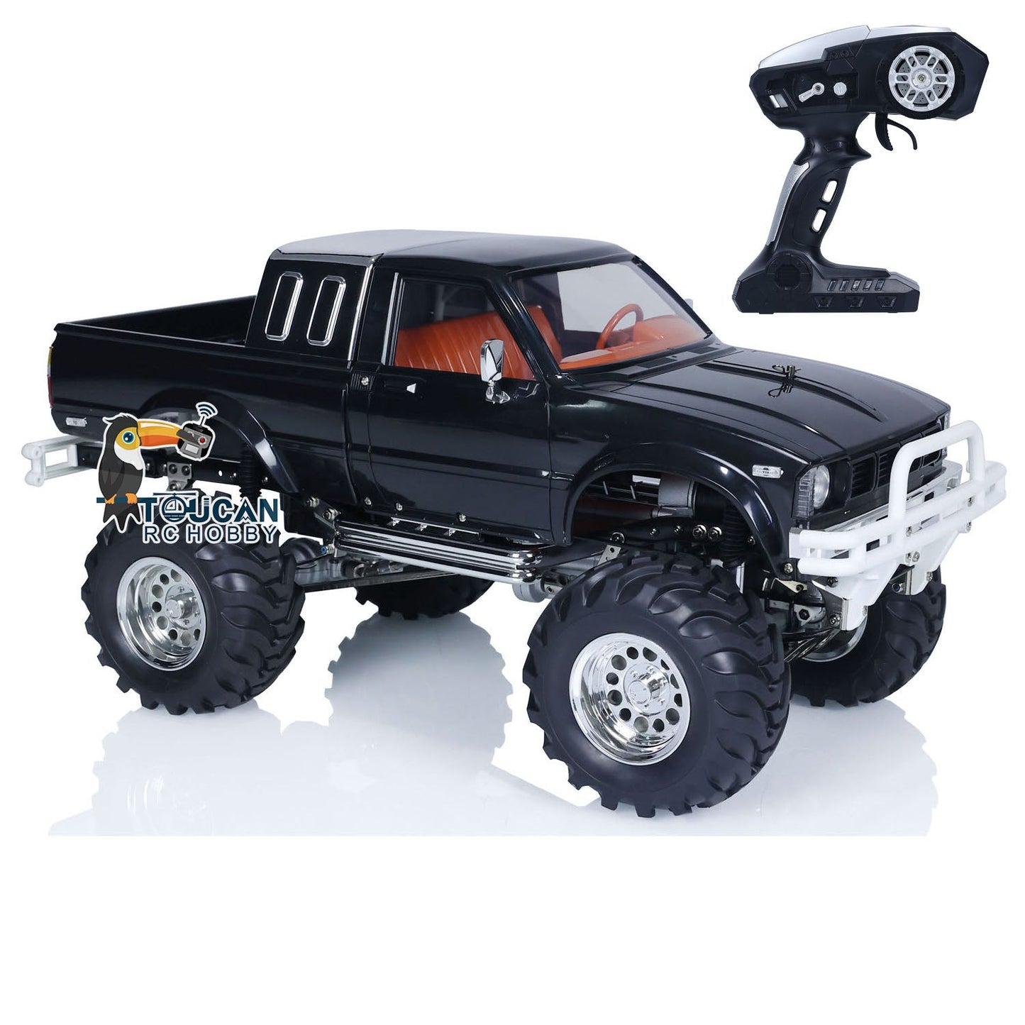 HG 1/10 RC Pickup P407 4*4 Rally Car 2.4G RTR Off-Road Vehicles for Tamiiya Monster Truck Model Radio System Motor Battery
