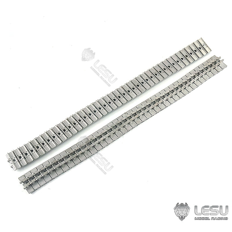 LESU Metal Tracks Spare Parts Accessories for 1/14 Scale RC Radio Control Hydraulic Loader DIY Trucks Car Model