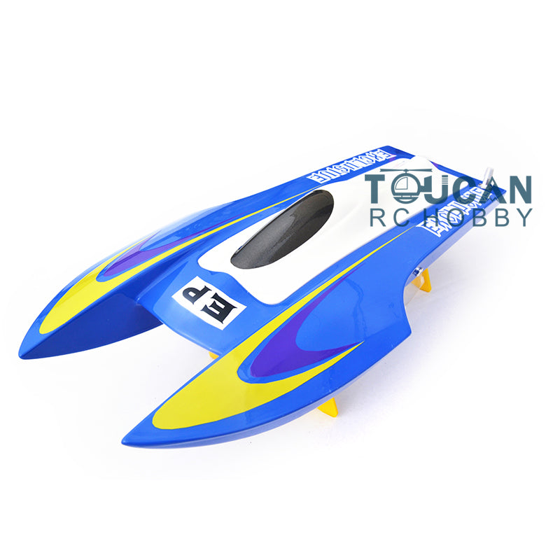 M440 Mini Prepainted Fiber Glass Electric Racing KIT RC Boat Hull Gemini 385*190*65mm Only for Advanced Player Toy Model