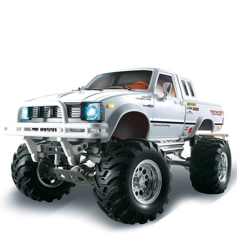 US Stock HG 1/10 Scale Radio Controlled Pickup Truck Model 4*4 Rally Car Series Car Racing Crawler 2.4G Ready To Run Gift for Adults Children