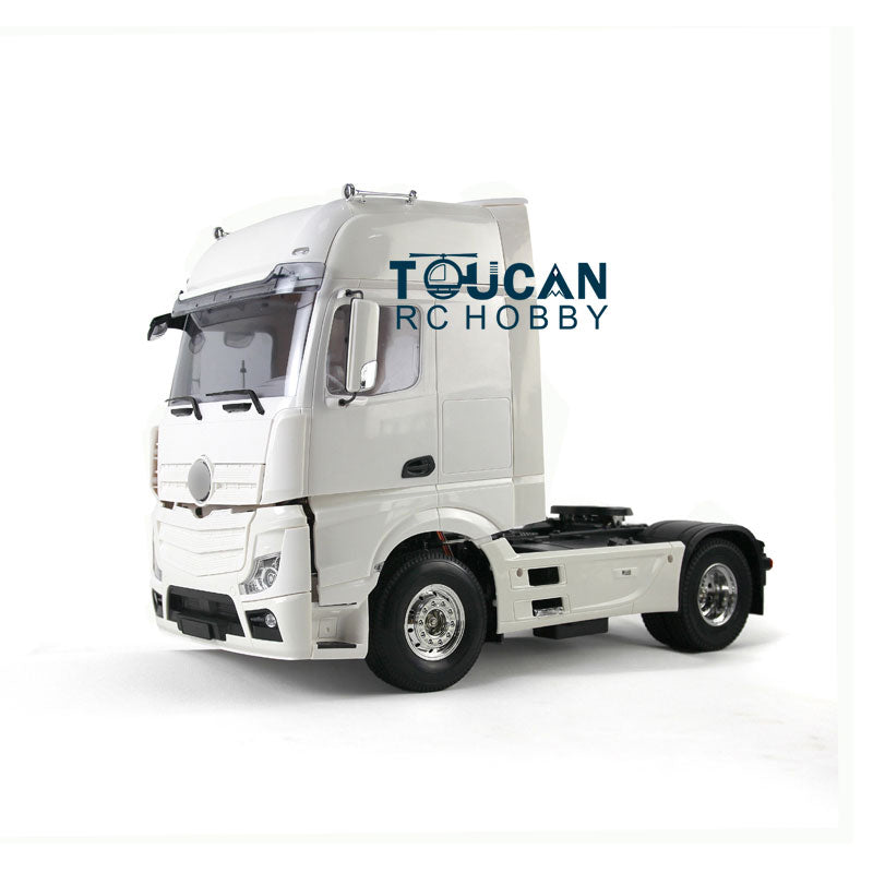 1/14 2Axles RC Tractor Truck Remote Controlled Trailer KIT Model 35T540 Motor Electric Cinstruction Vehicle Toy Car