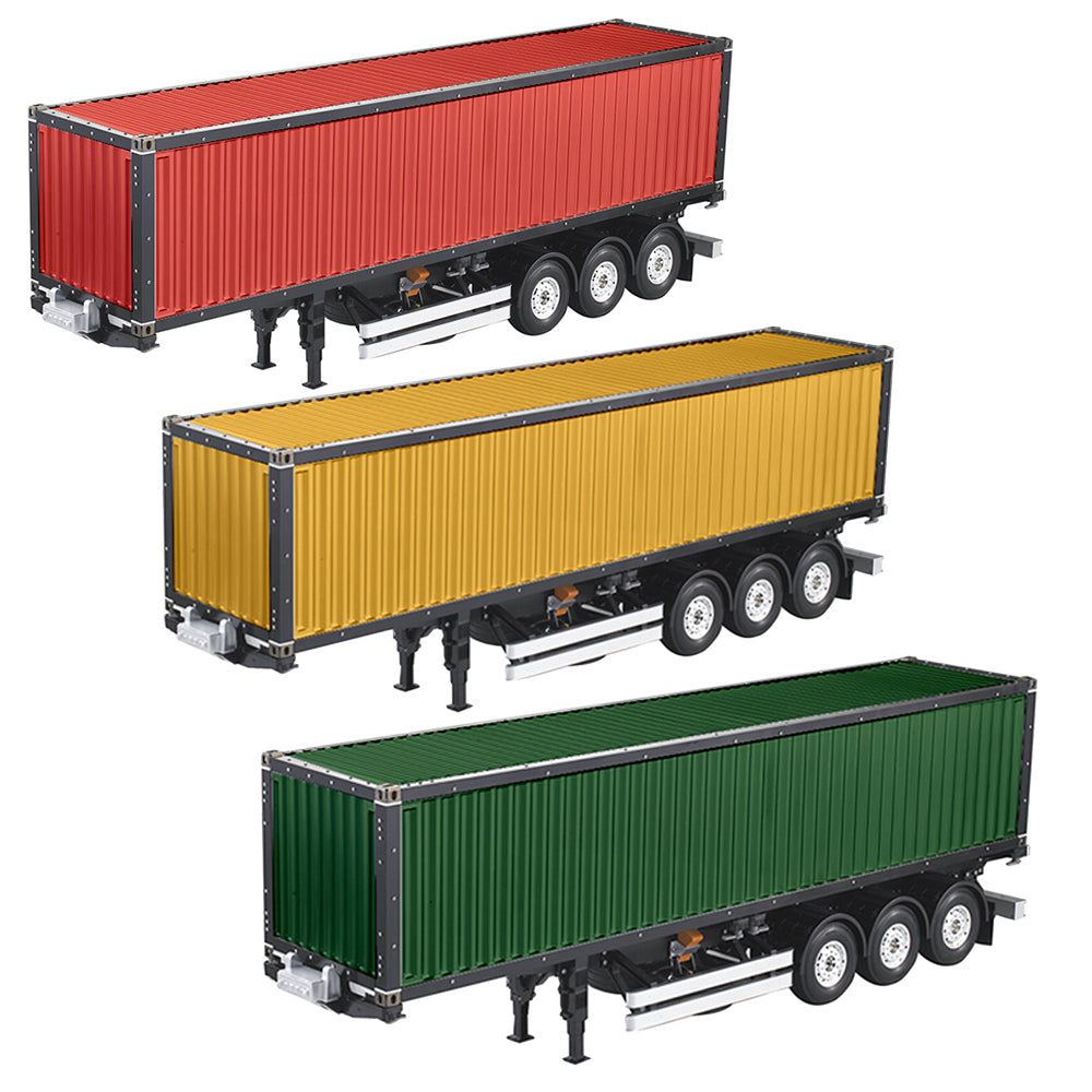 20 foot Bogie Container Trailer for Tamiya 1:14 RC Tractor Trucks & Prime Movers 20 foot Bogie Container Trailer for Tamiya 1:14 RC Tractor Trucks & Prime Movers