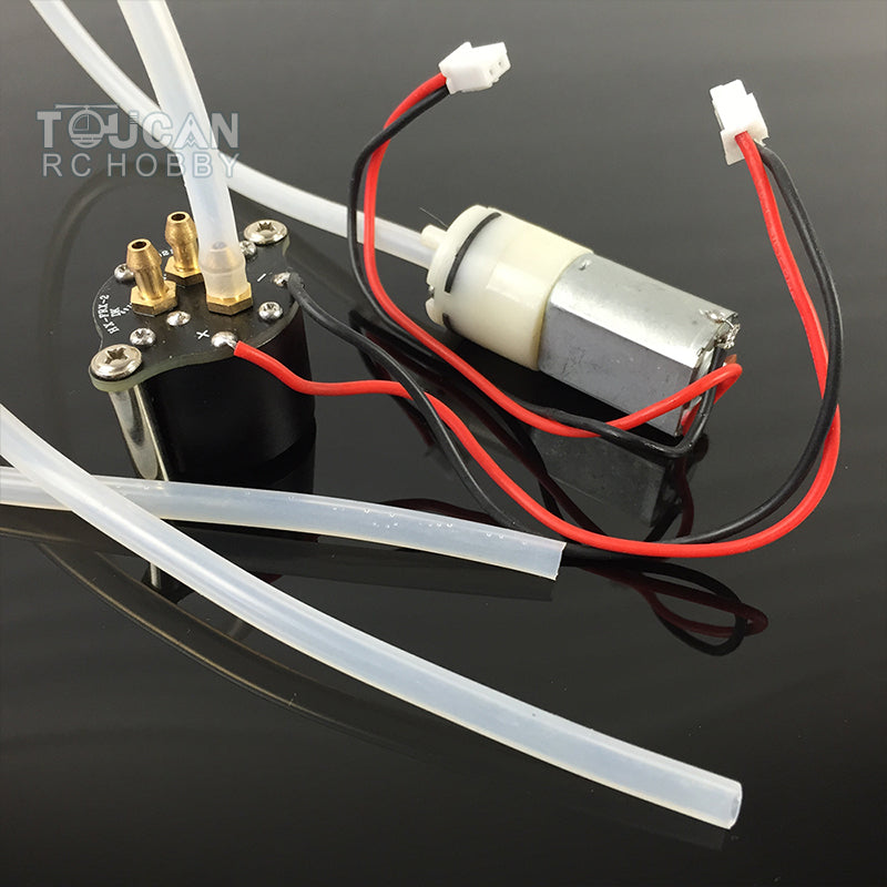 US Stock Metal Smoke Gearbox Unit Upgraded Parts for 1/16 Scale 6.0/6.1/6.0S/6.1S Henglong RC Tank Models
