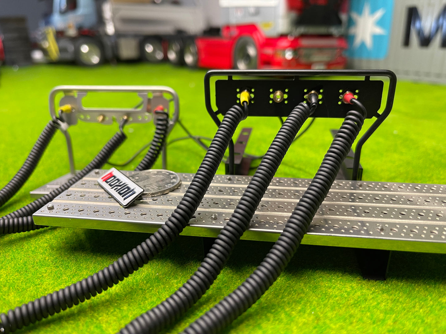 FuryBear Spring Wire Electric Cable Spare Part DIY for 1/14 RC Truck Tractor Radio Control Construction Vehicle Electric Car Hobby Model